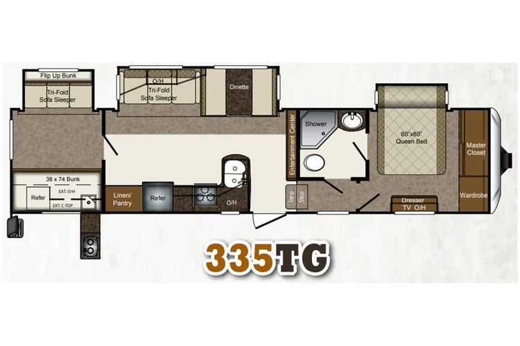 2014 KEYSTONE LAREDO 335TG