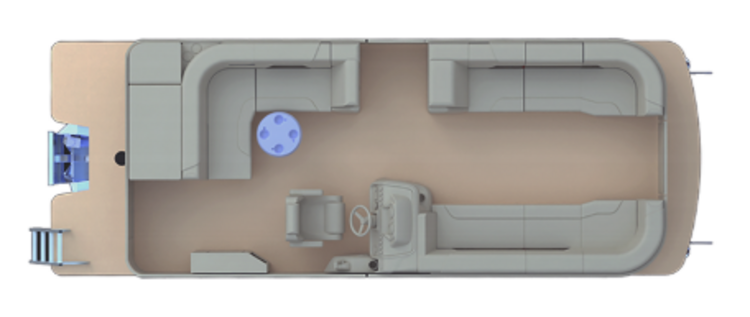 2025 GODFREY SWEETWATER 2286 C TWIN - Sage/Black Rail