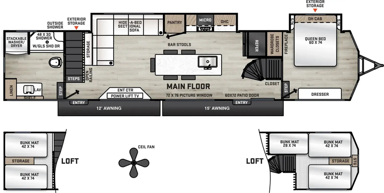 2026 COACHMEN CATALINA 42CONDO