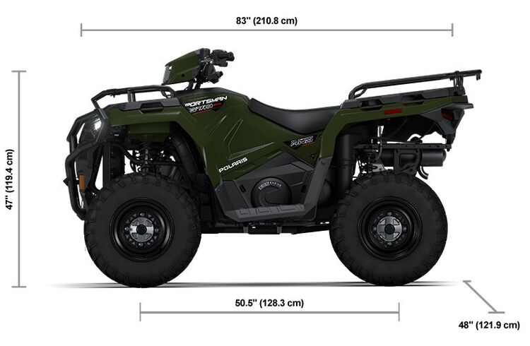 2025 POLARIS SPORTSMAN 570 EPS - SAGE GREEN