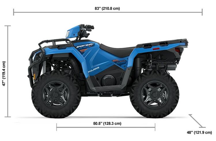 2025 POLARIS SPORTSMAN 570 TRAIL - ELECTRIC BLUE