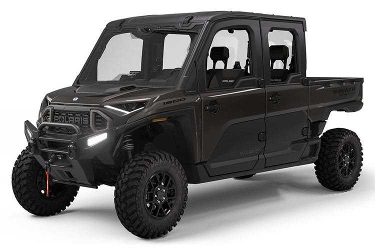 2025 POLARIS RANGER CREW XD 1500 NORTHSTAR EDITION ULTIMATE - TITANIUM METALLIC GLOSS