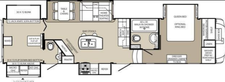 2014 FOREST RIVER COLUMBUS 385BH