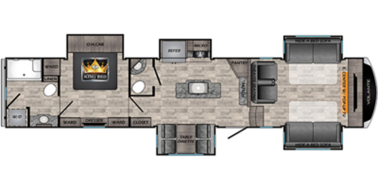 2021 CROSSROADS VOLANTE 3851FL